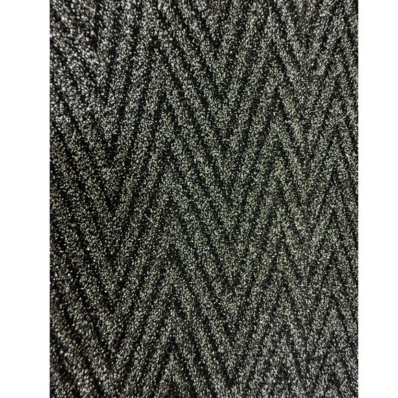 Women's Zara Metallic Knit Maxi Dress Size Large - Picture 3 of 4